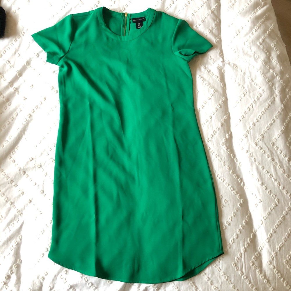 Green Shift Dress